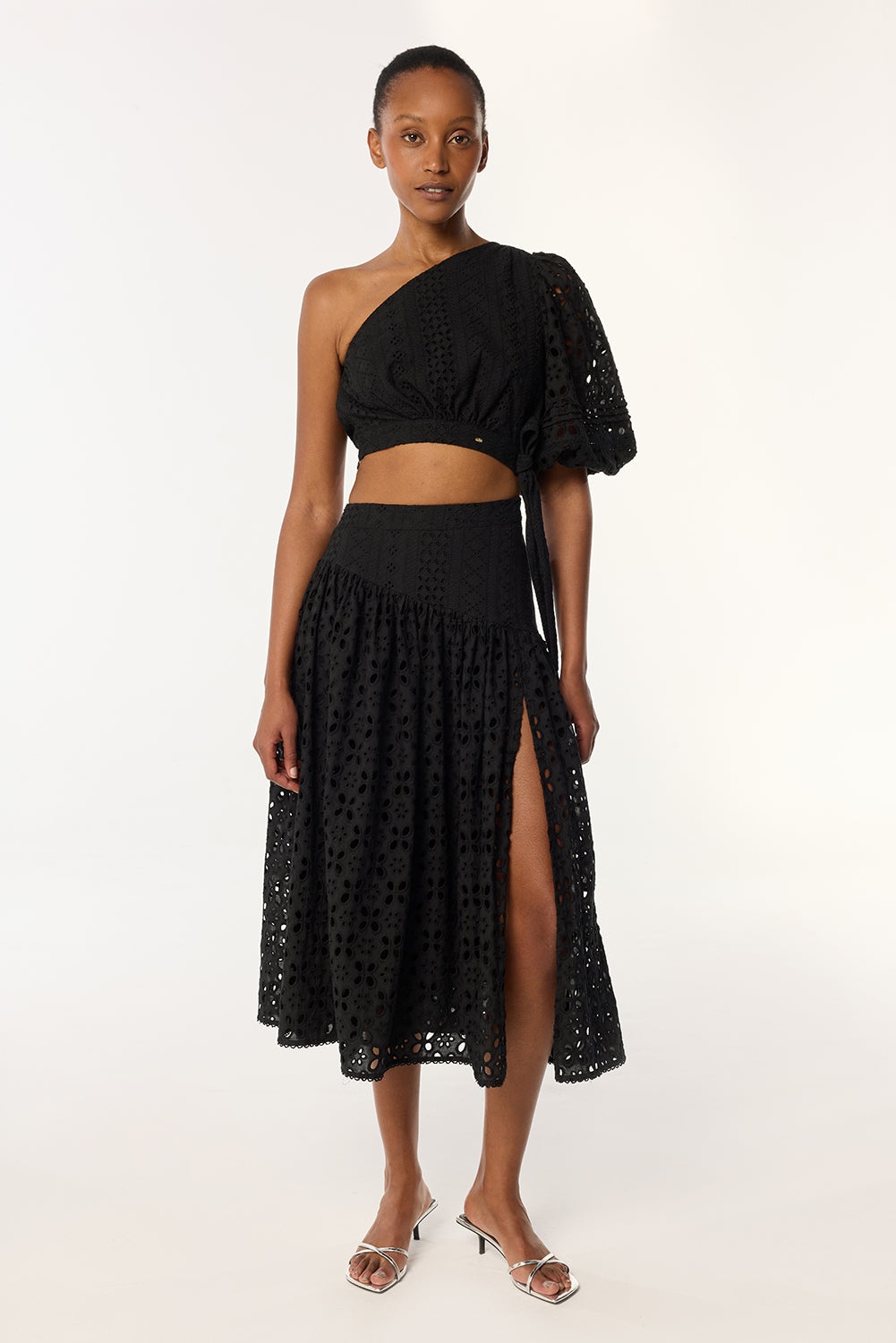 Long Dress Chantal - Black - 2