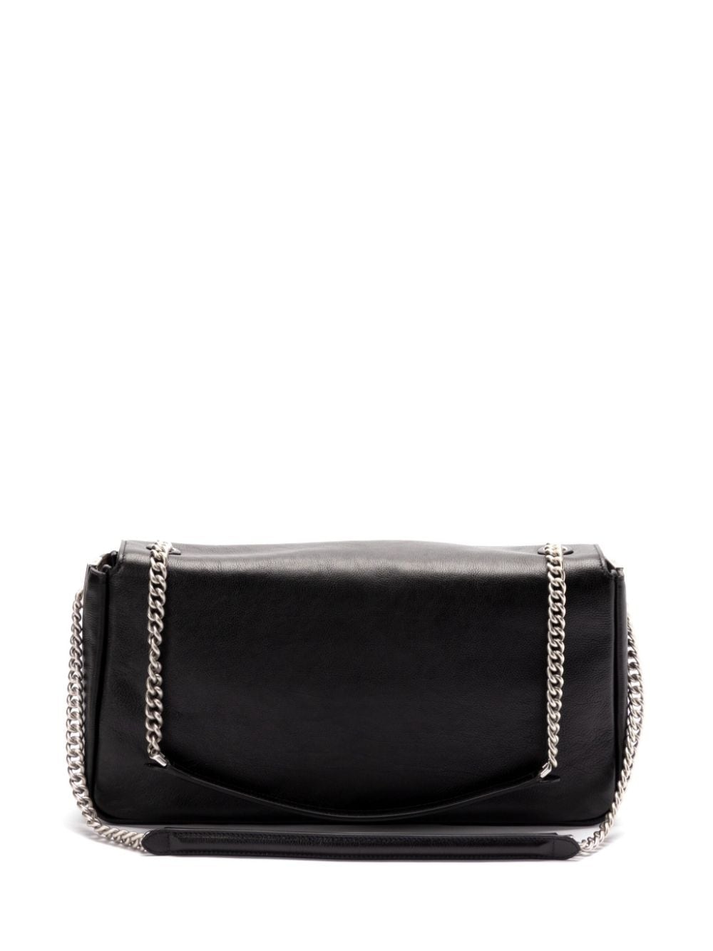 leather baguette shoulder bag - 2