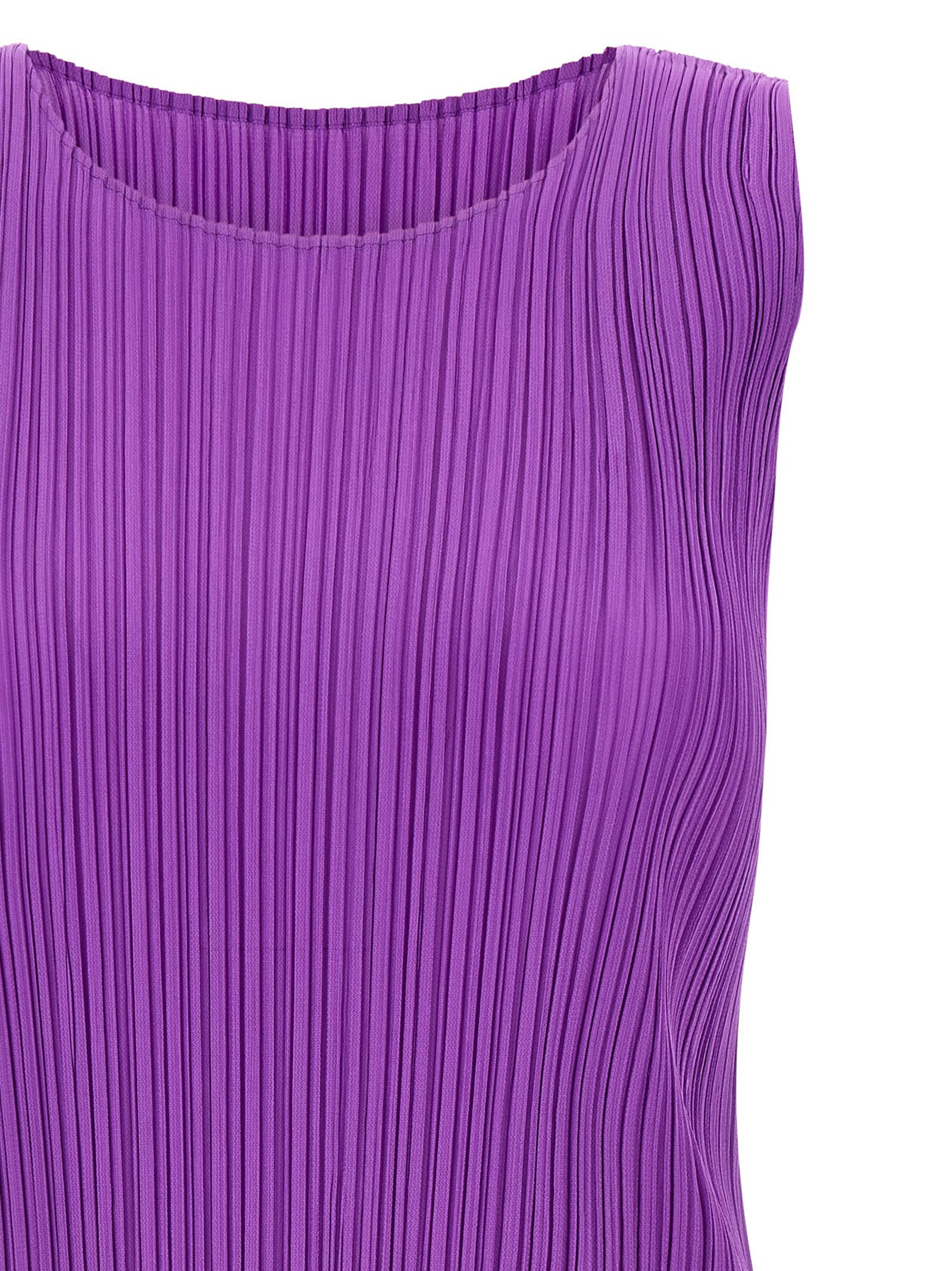 Pleats Please Issey Miyake Women 'Monthly Colors: August' Top - 3