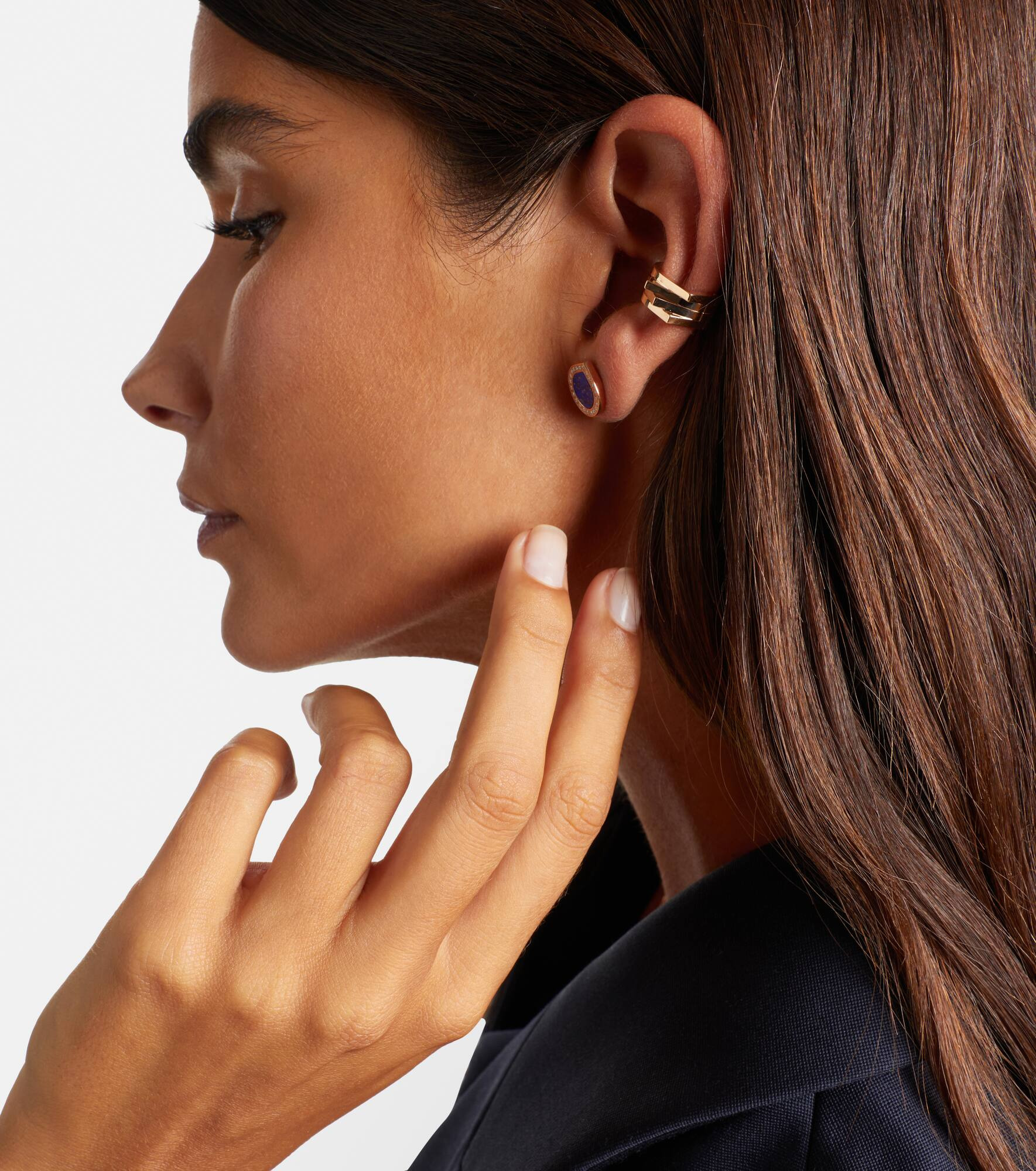 Antifer 18kt rose gold earcuff - 2