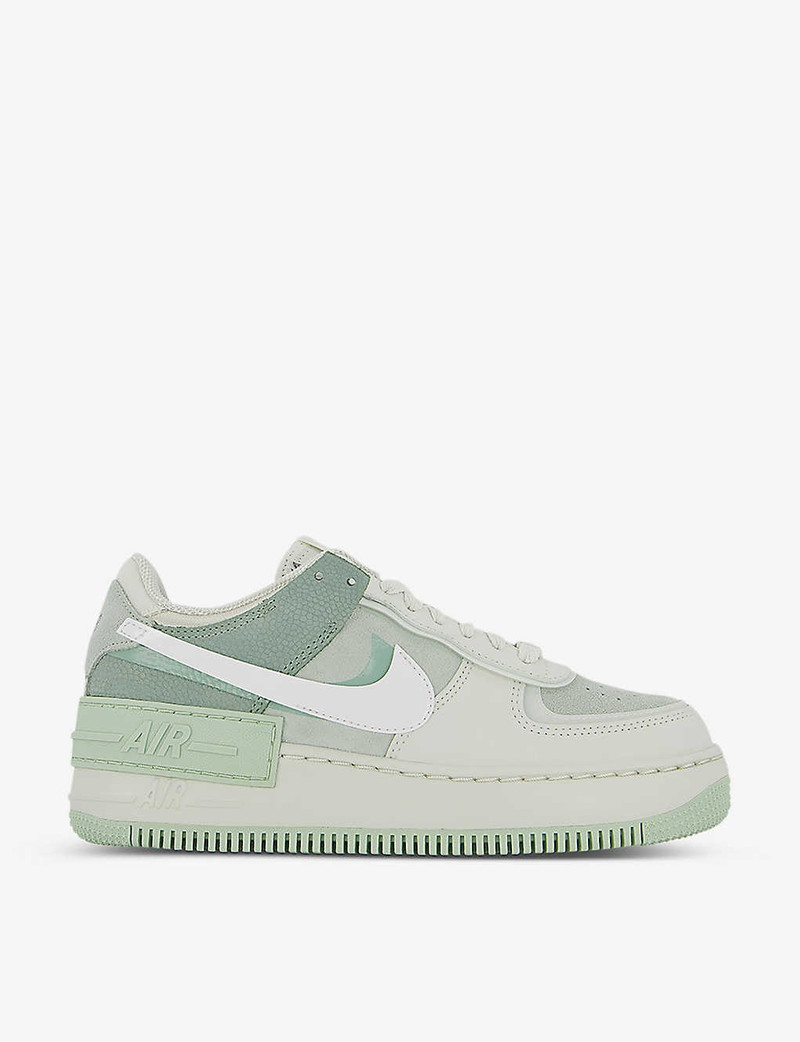 Air Force 1 Shadow leather low-top trainers - 1