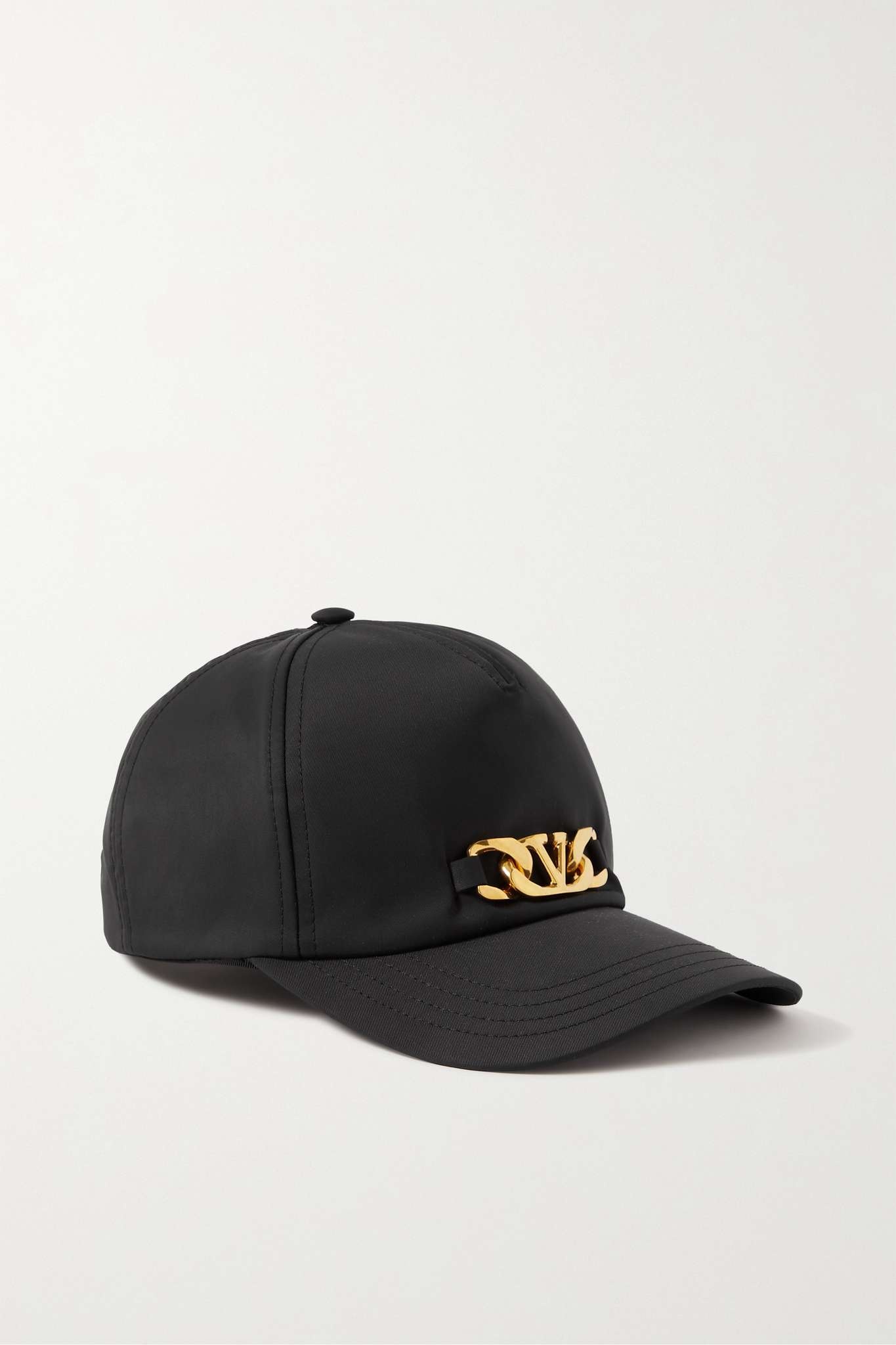VLOGO embellished twill baseball cap - 1