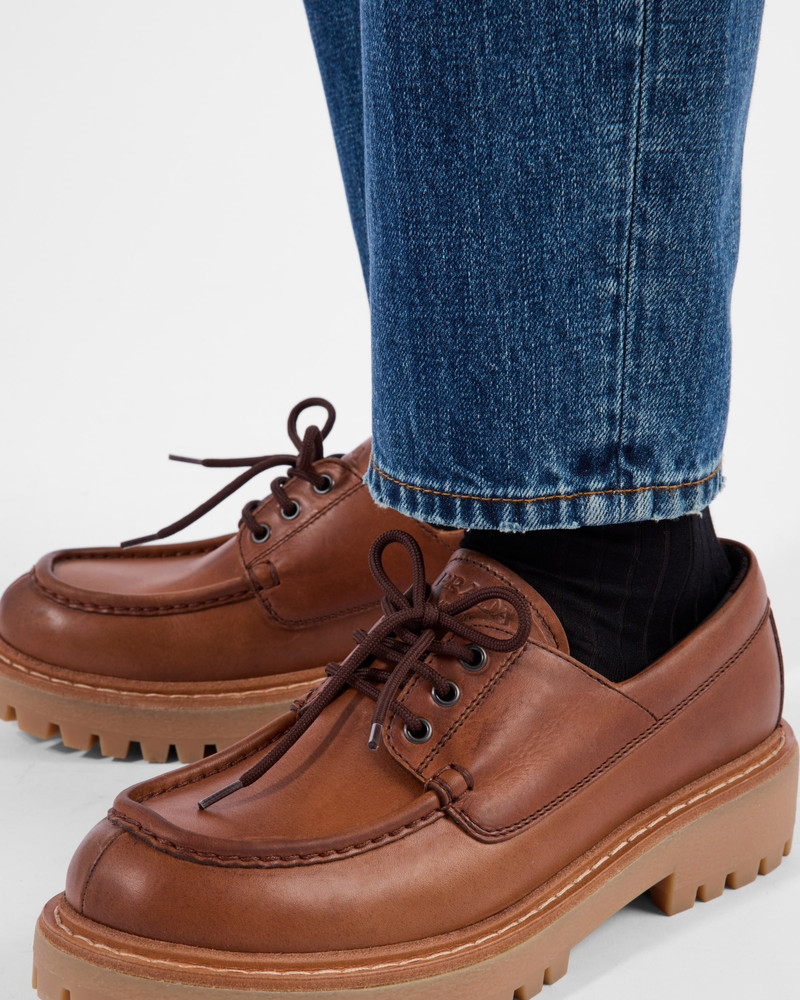 Prada Leather loafers outlook
