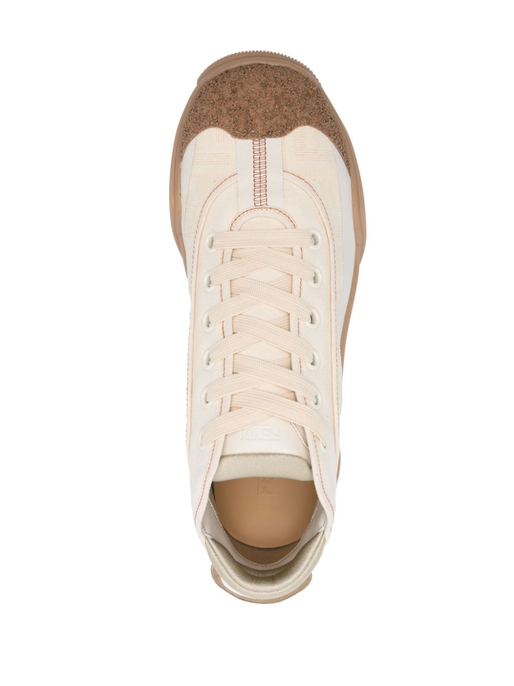 Lab panelled sneakers - 4