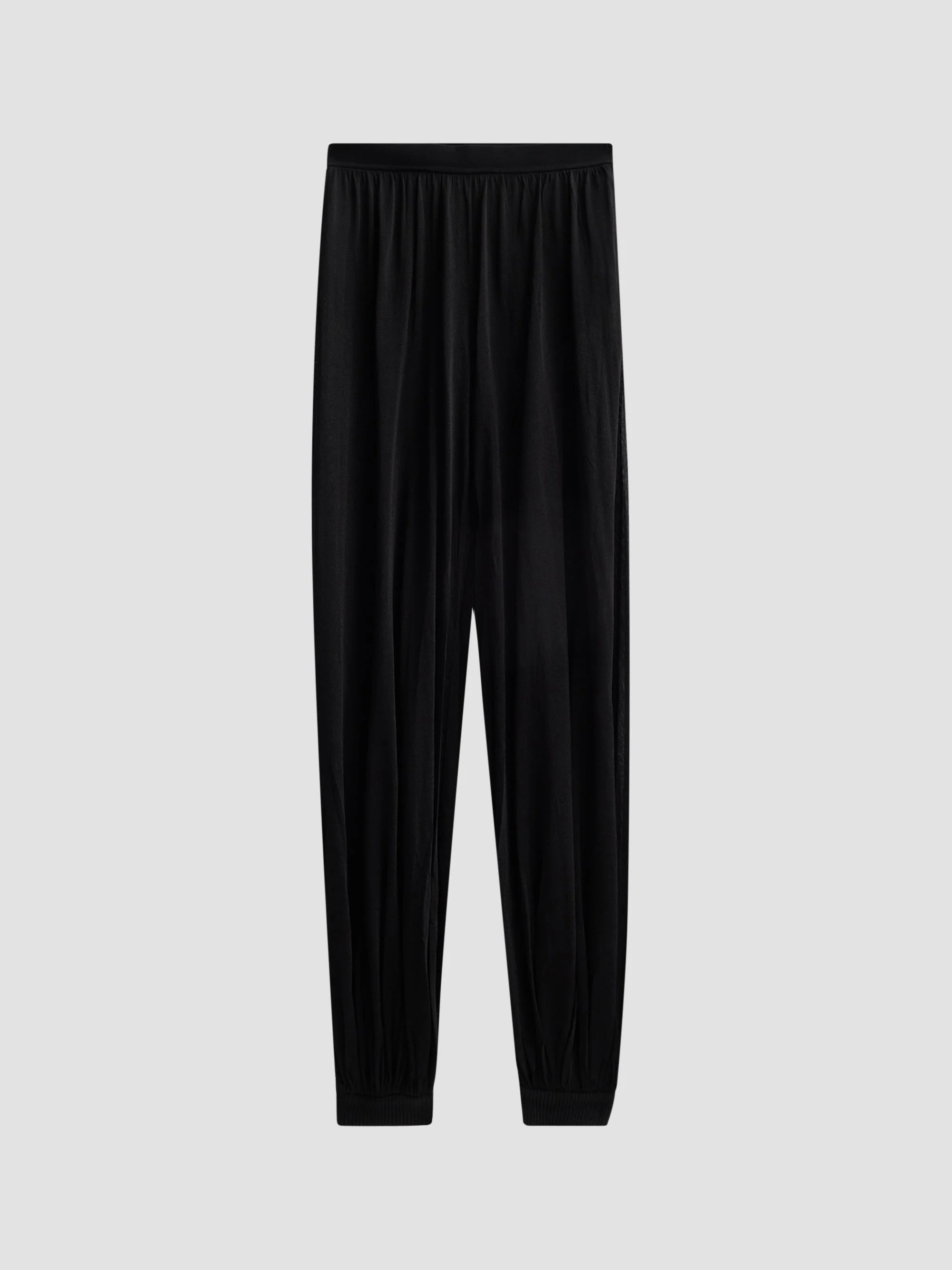 Women's Flora Sheer Pants - Black - 1