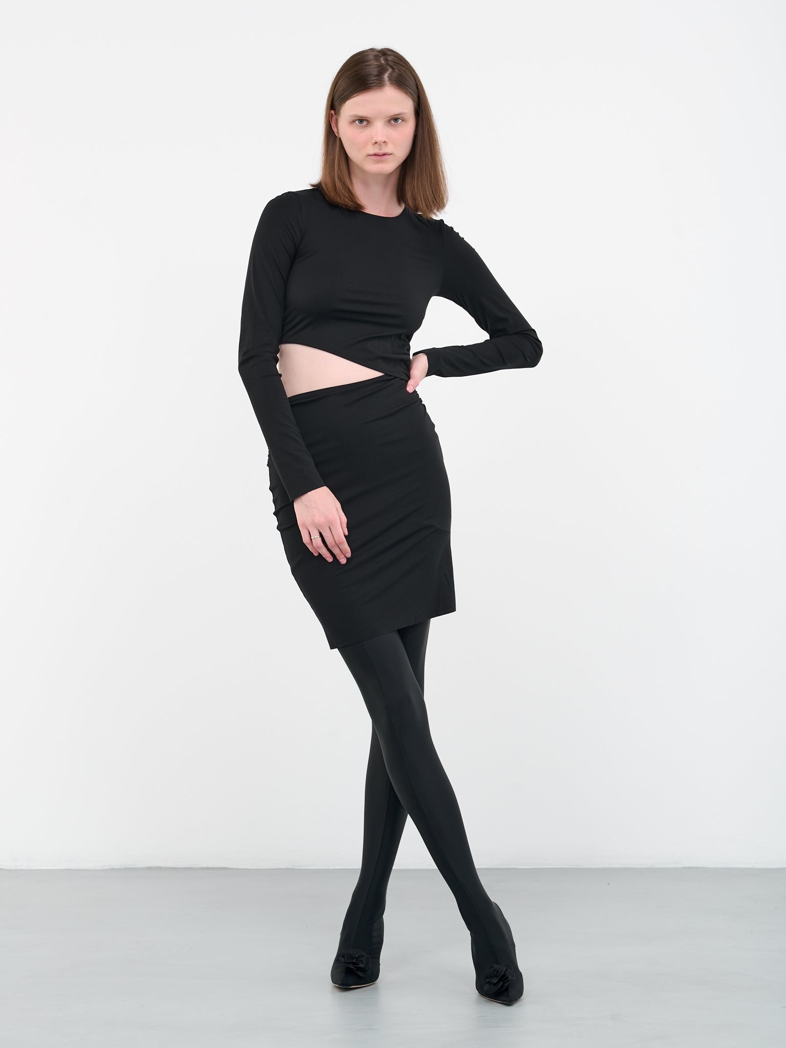 N°21 Asymmetric Cut-Out Dress - 6