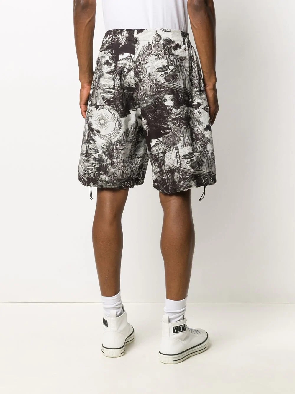 printed Bermuda shorts - 4