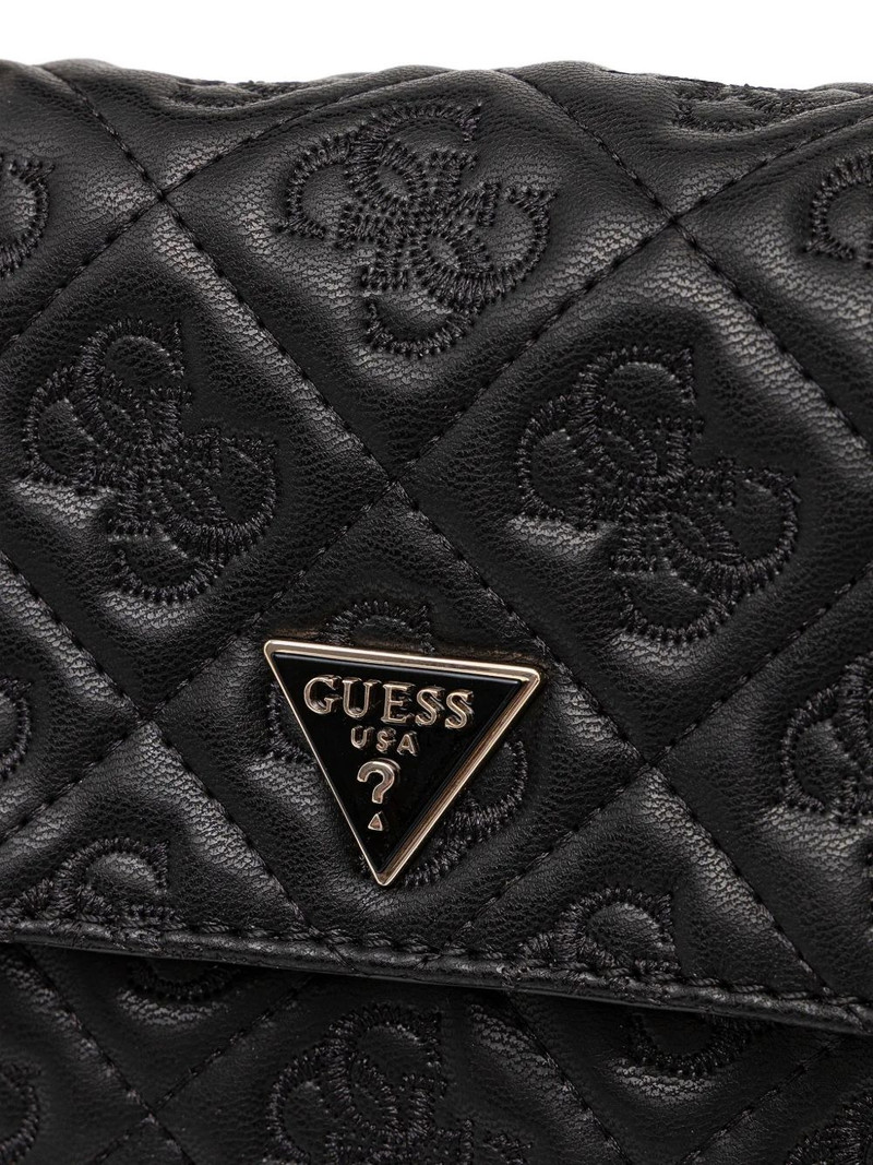 embossed quilted shoulder bag 4
