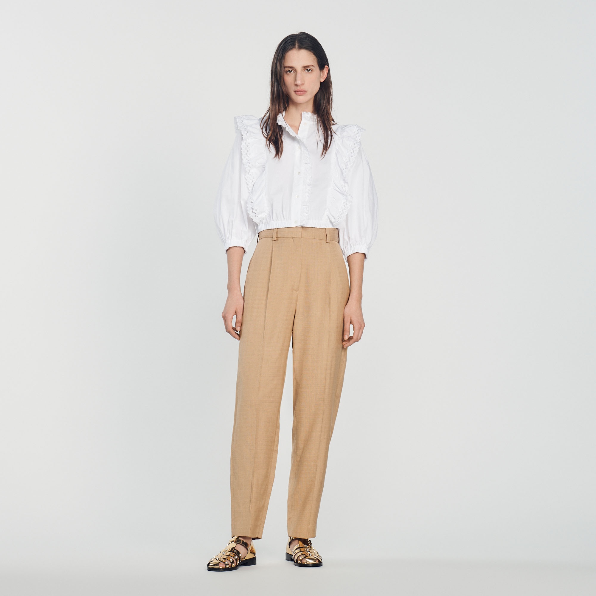 Wide-leg pants - 3