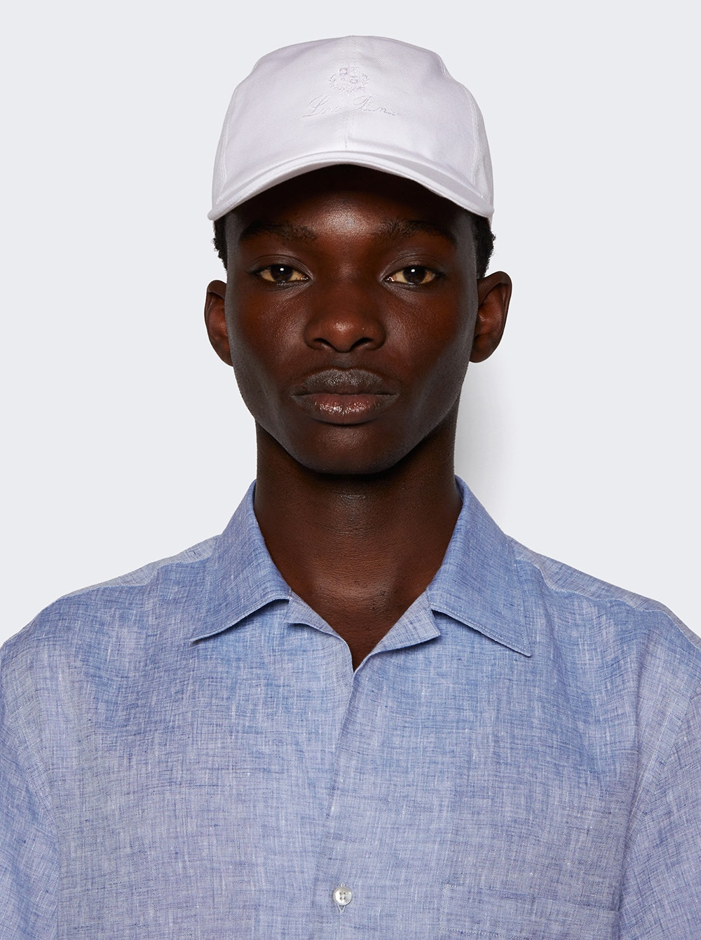 Cotton Linen Baseball Hat Optical White - 2