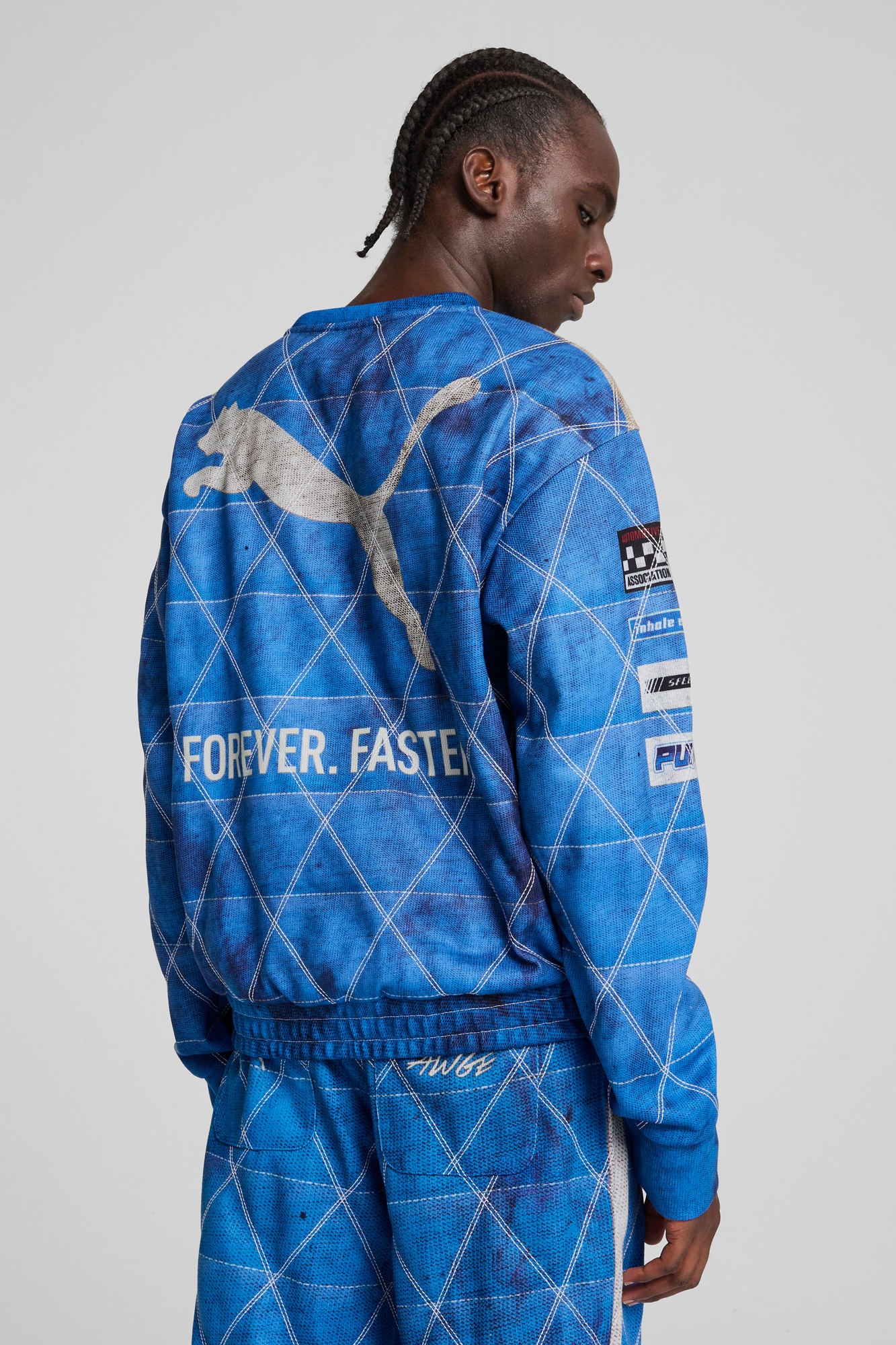 A$AP ROCKY x PUMA Quilted Sweatshirt - 6