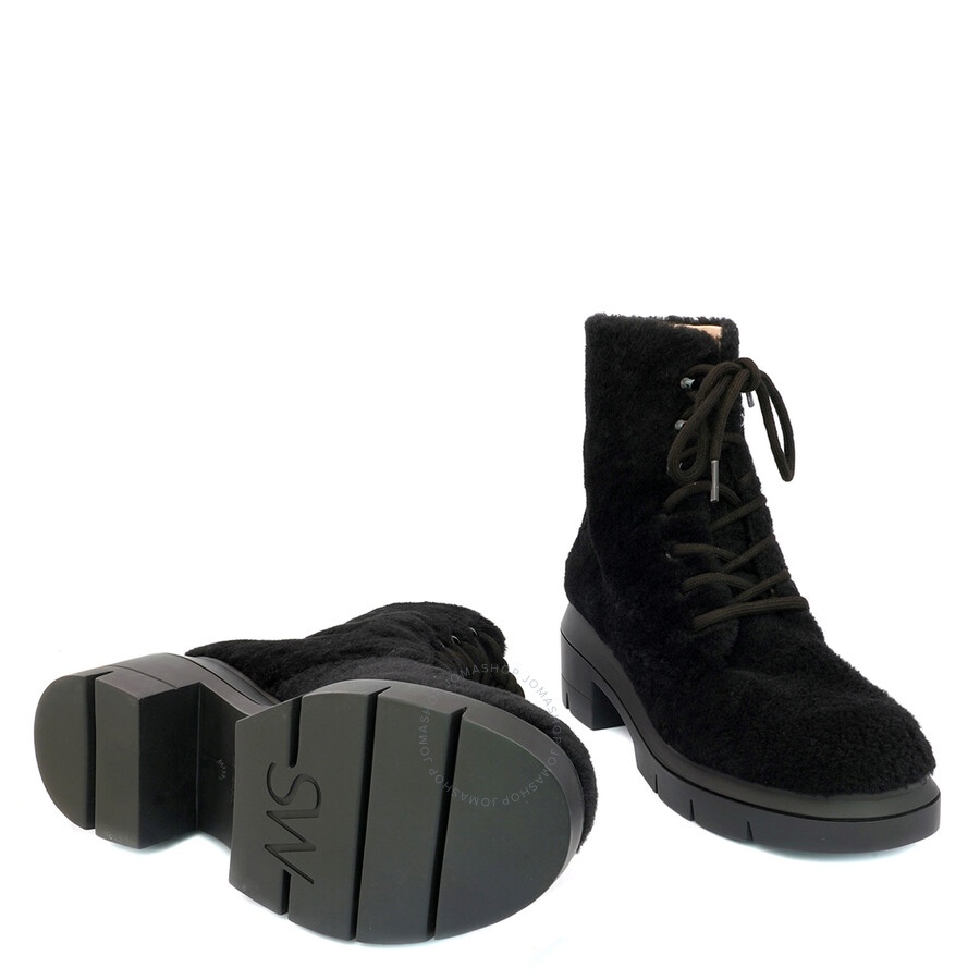 Stuart Weitzman Ladies Nisha Black Shear Boots - 2