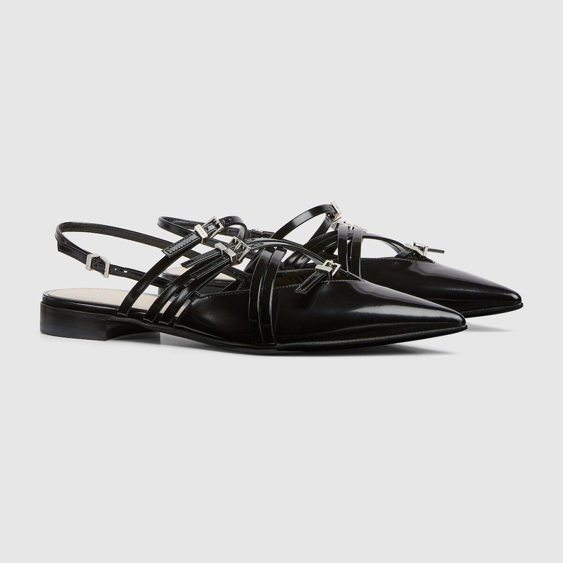 GUCCI Women's strappy ballet flat outlook