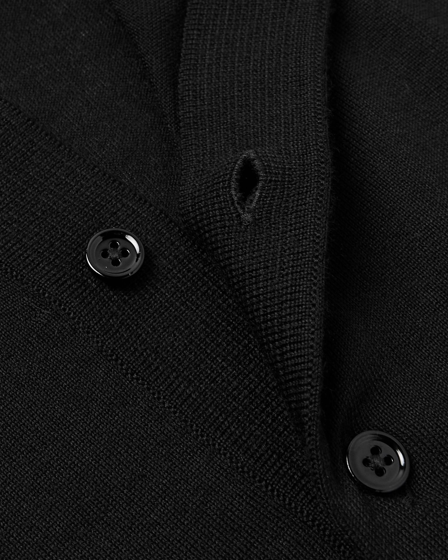 Slim-Fit Cashmere and Silk-Blend Polo Shirt Black - 4