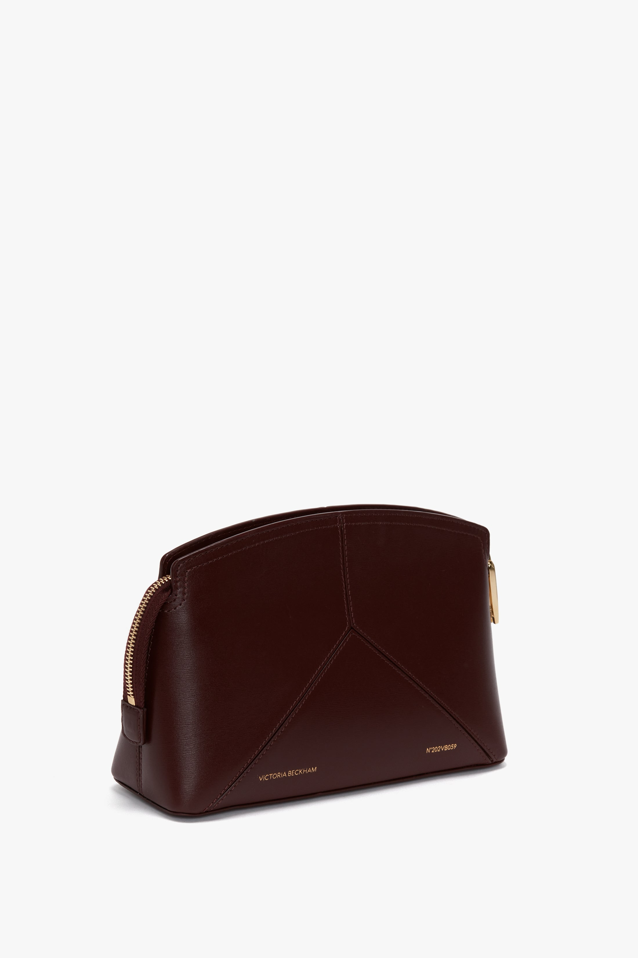Victoria Cross Body In Burgundy Leather - 3