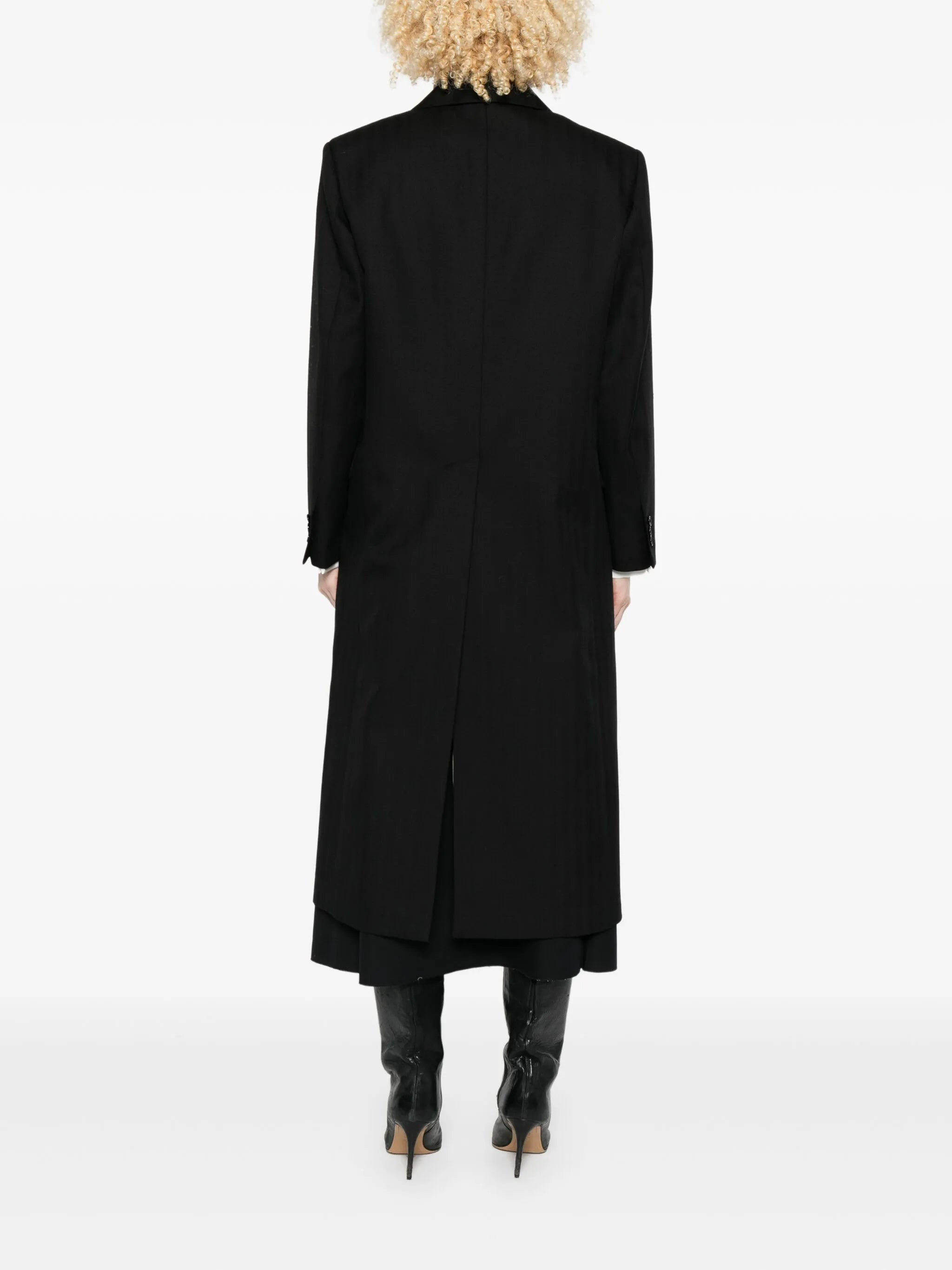 Barena Double-breasted Pinstripe Coat - 4