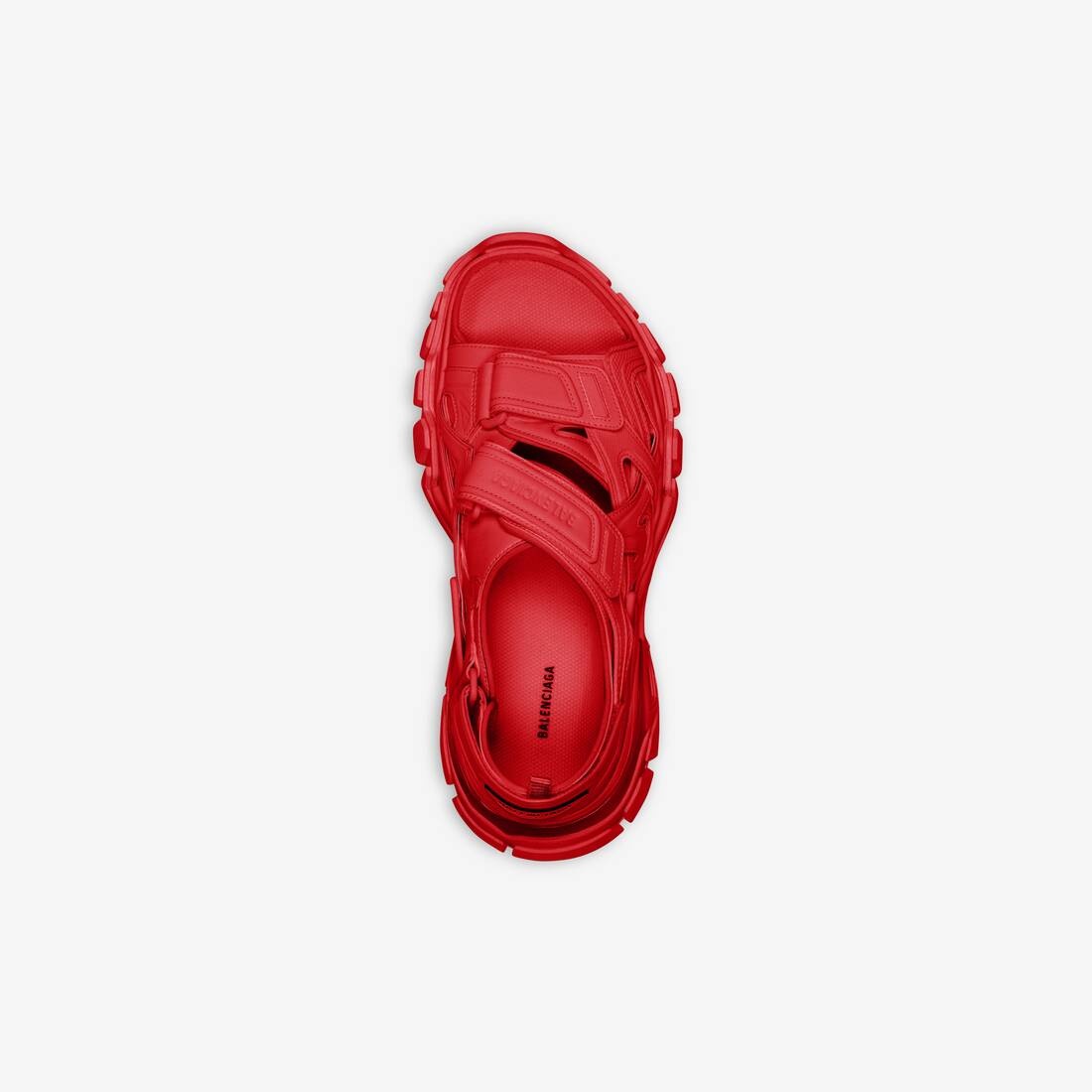 Men's Track Sandal in Red - 4