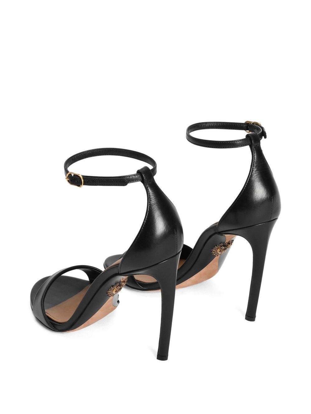 105mm leather sandals - 3