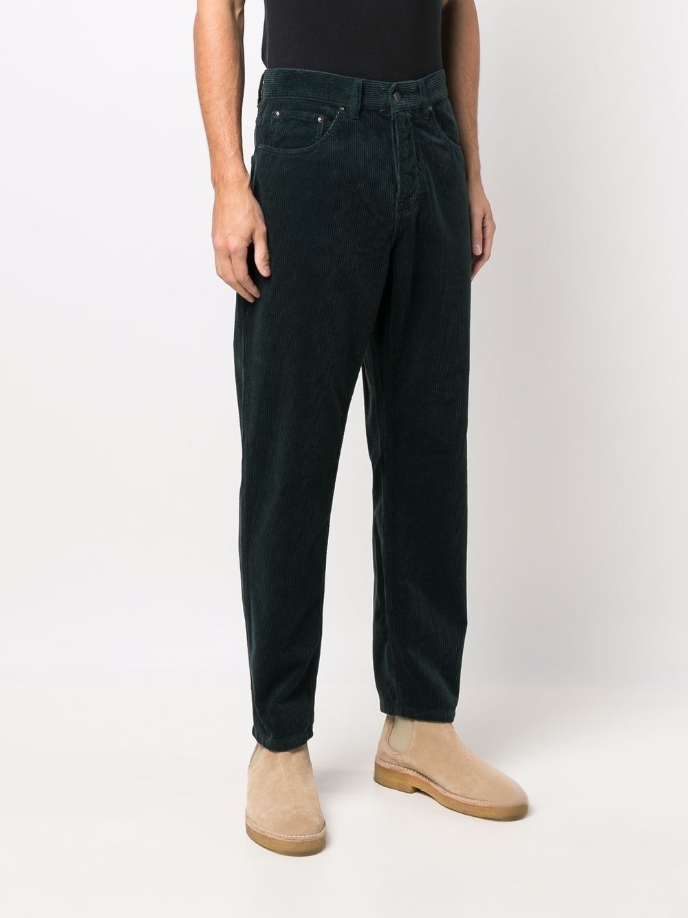 straight-leg corduroy trousers - 3