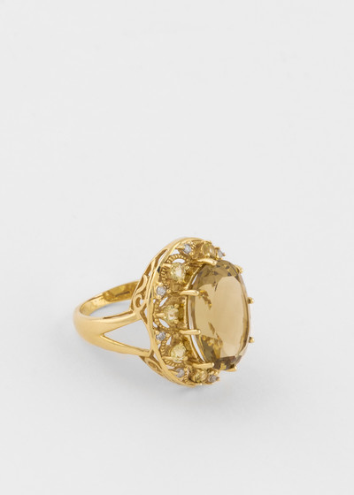 Paul Smith Diamond and Oro Verde Gold Cocktail Ring by Baroque Rocks outlook