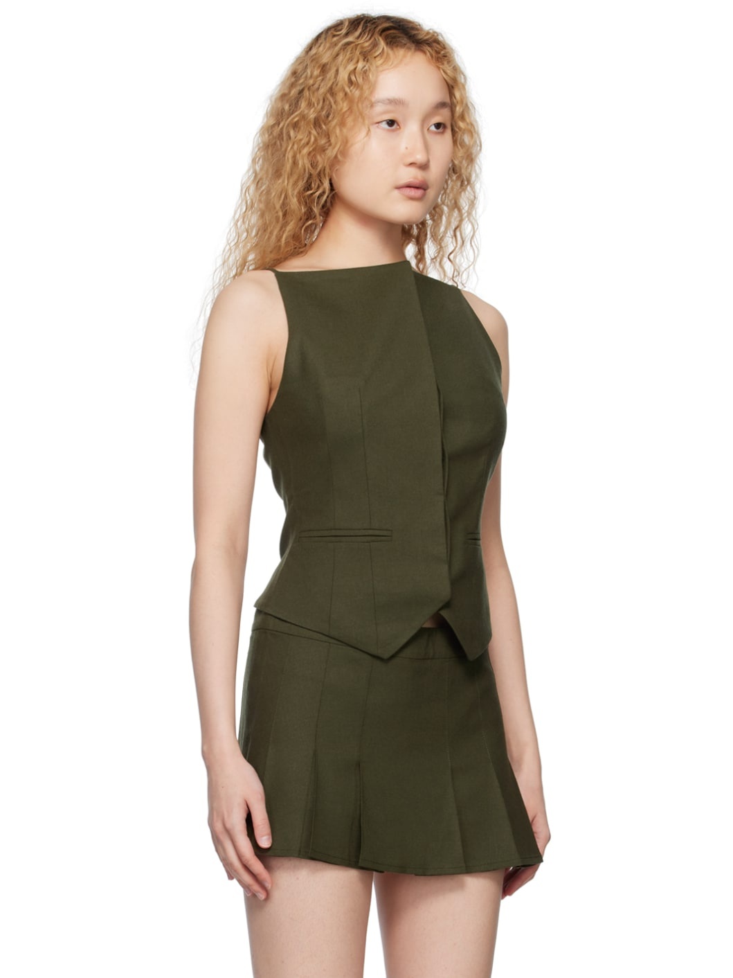 Khaki Paxil Tank Top - 2