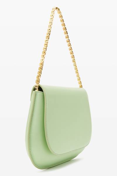 Alexander Wang CREST FLAP BAG IN LEATHER outlook