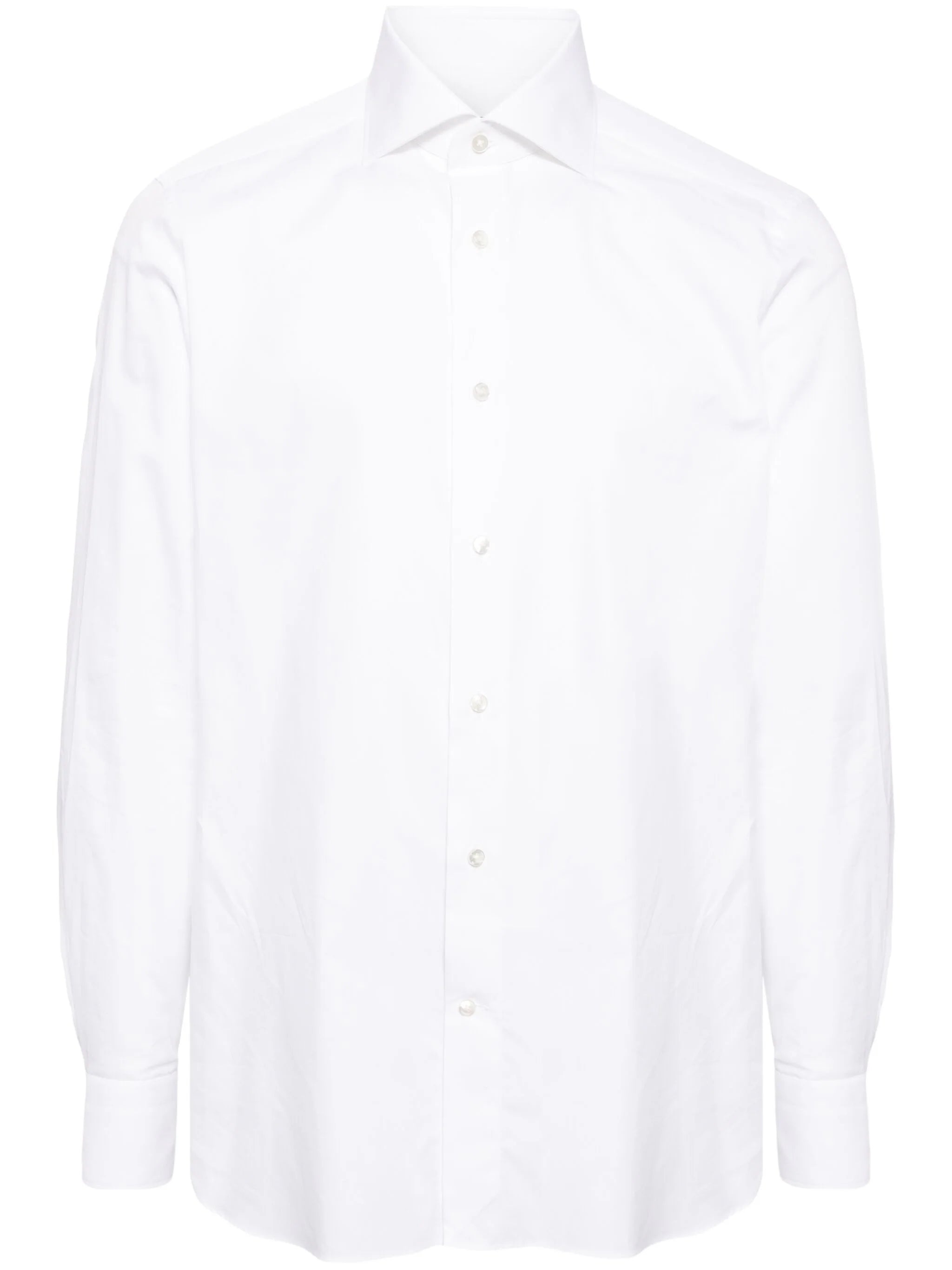 SPREAD-COLLAR COTTON SHIRT - 1