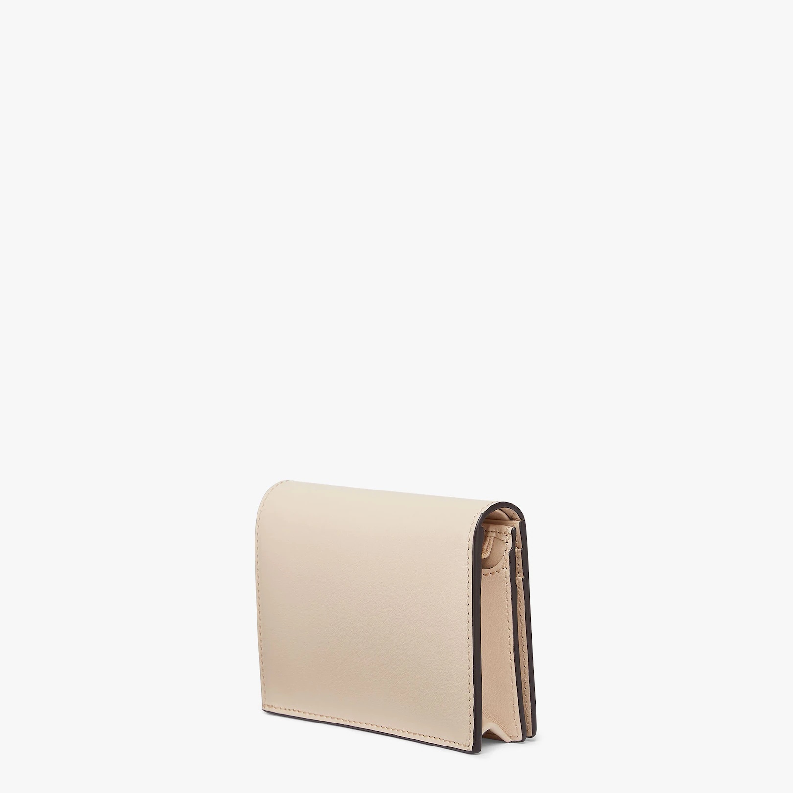 Small bi-fold Fendi Roma wallet. Interior organized with flat pockets, a coin pocket with zipper, fo - 2