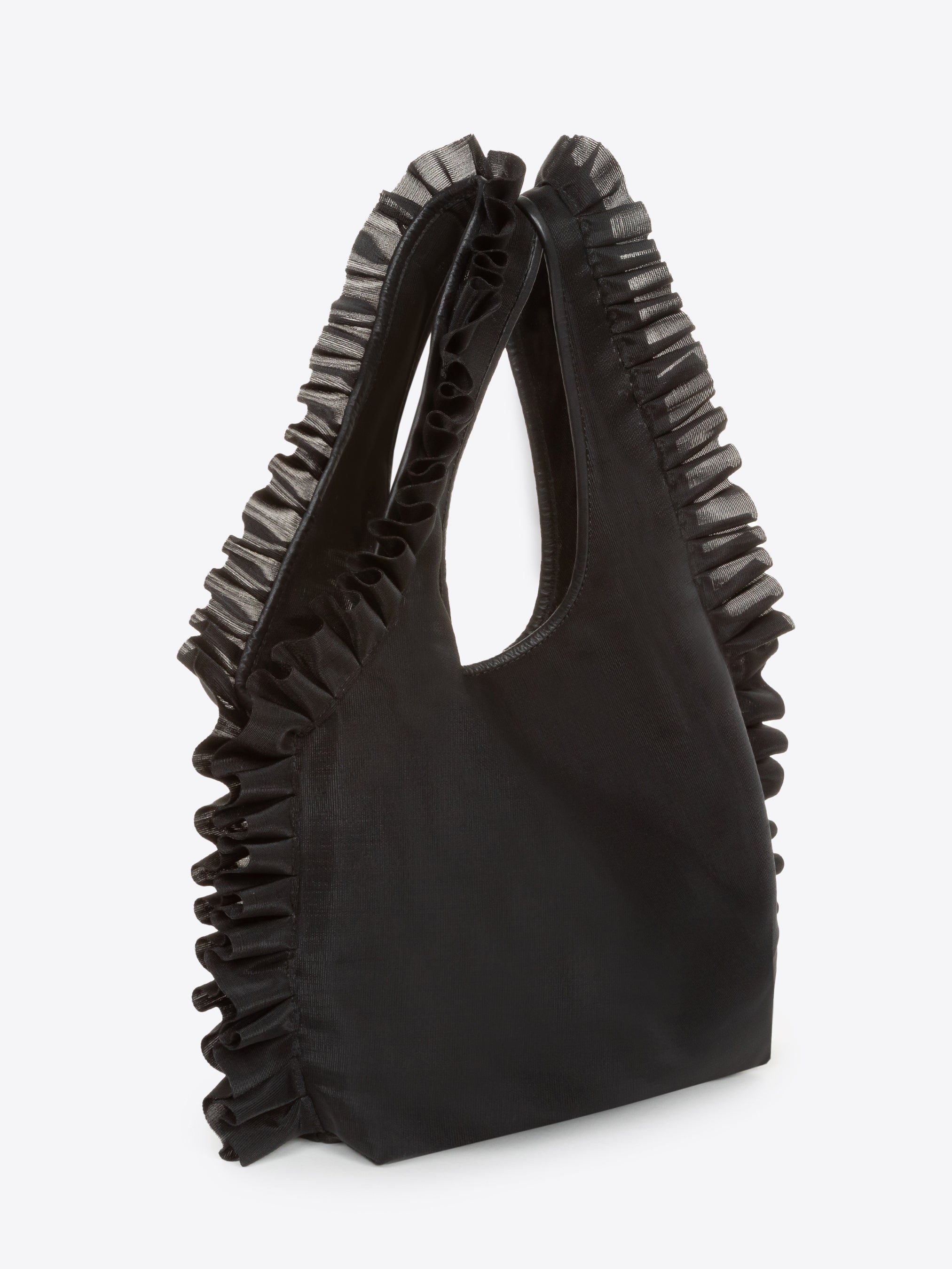 RUFFLED TOTE BAG - 3