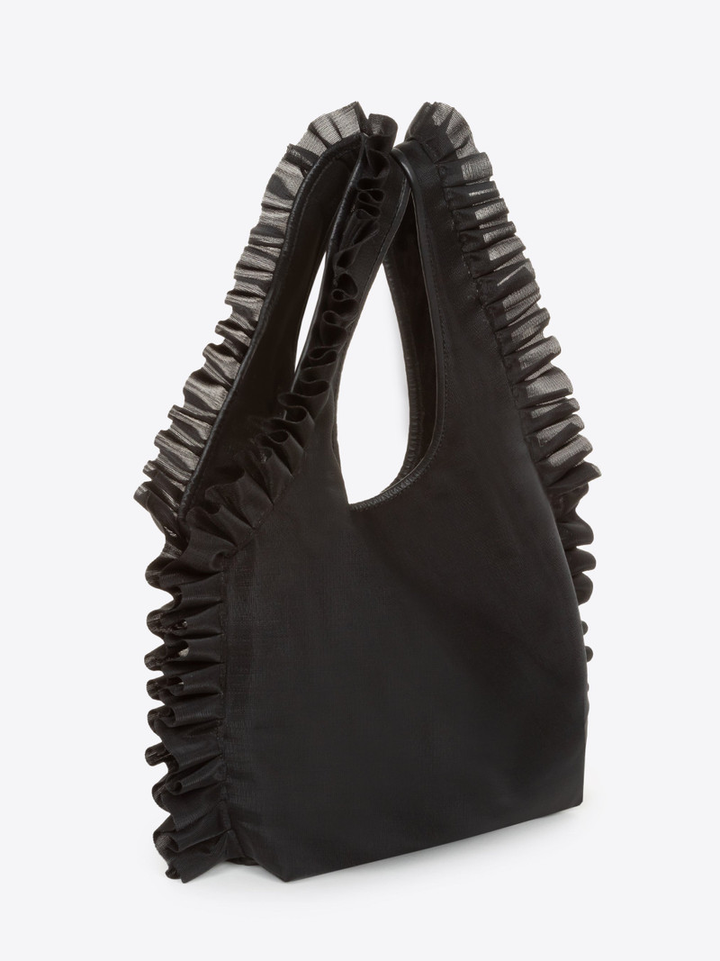RUFFLED TOTE BAG 3
