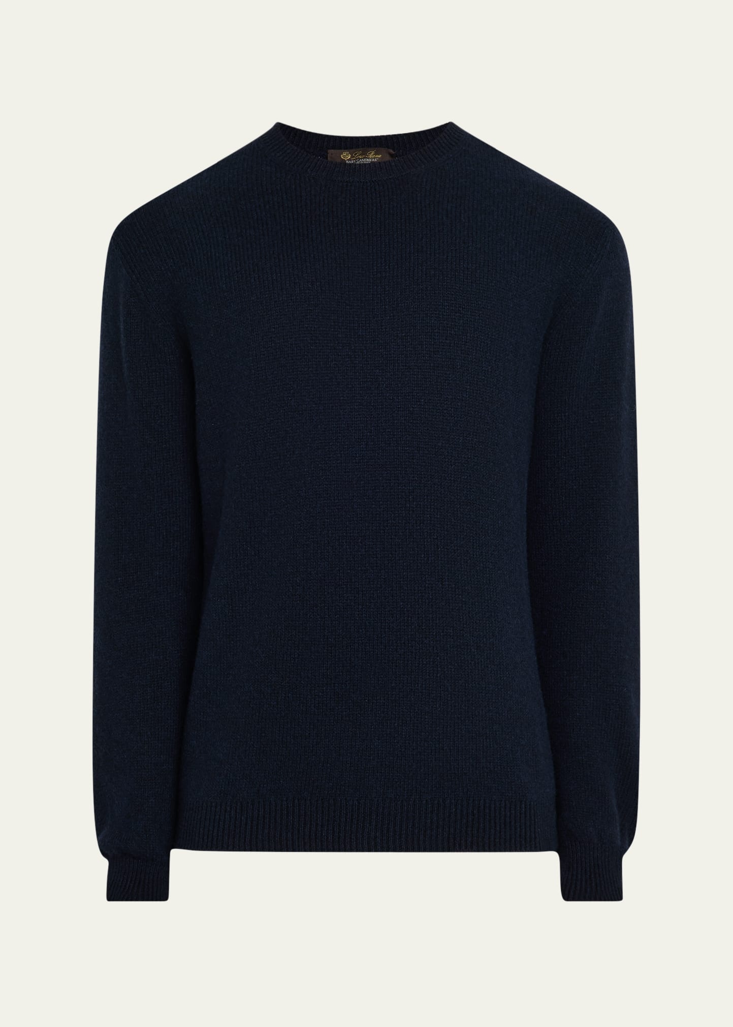Men's Fobello Baby Cashmere Crewneck Sweater - 1