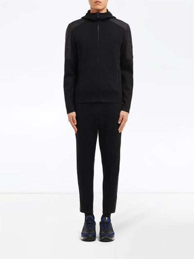 Prada Punto Stoffa knit hoodie outlook