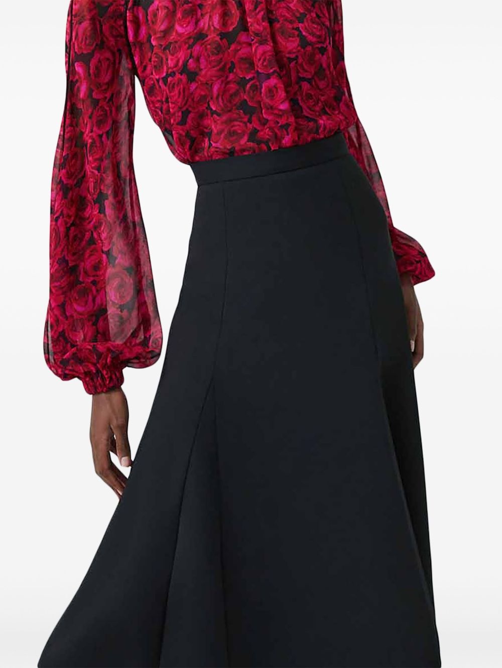 A-Line midi skirt - 4