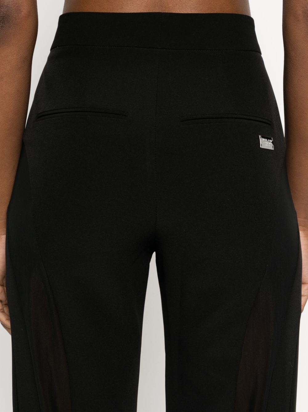 mesh-panelled trousers - 5