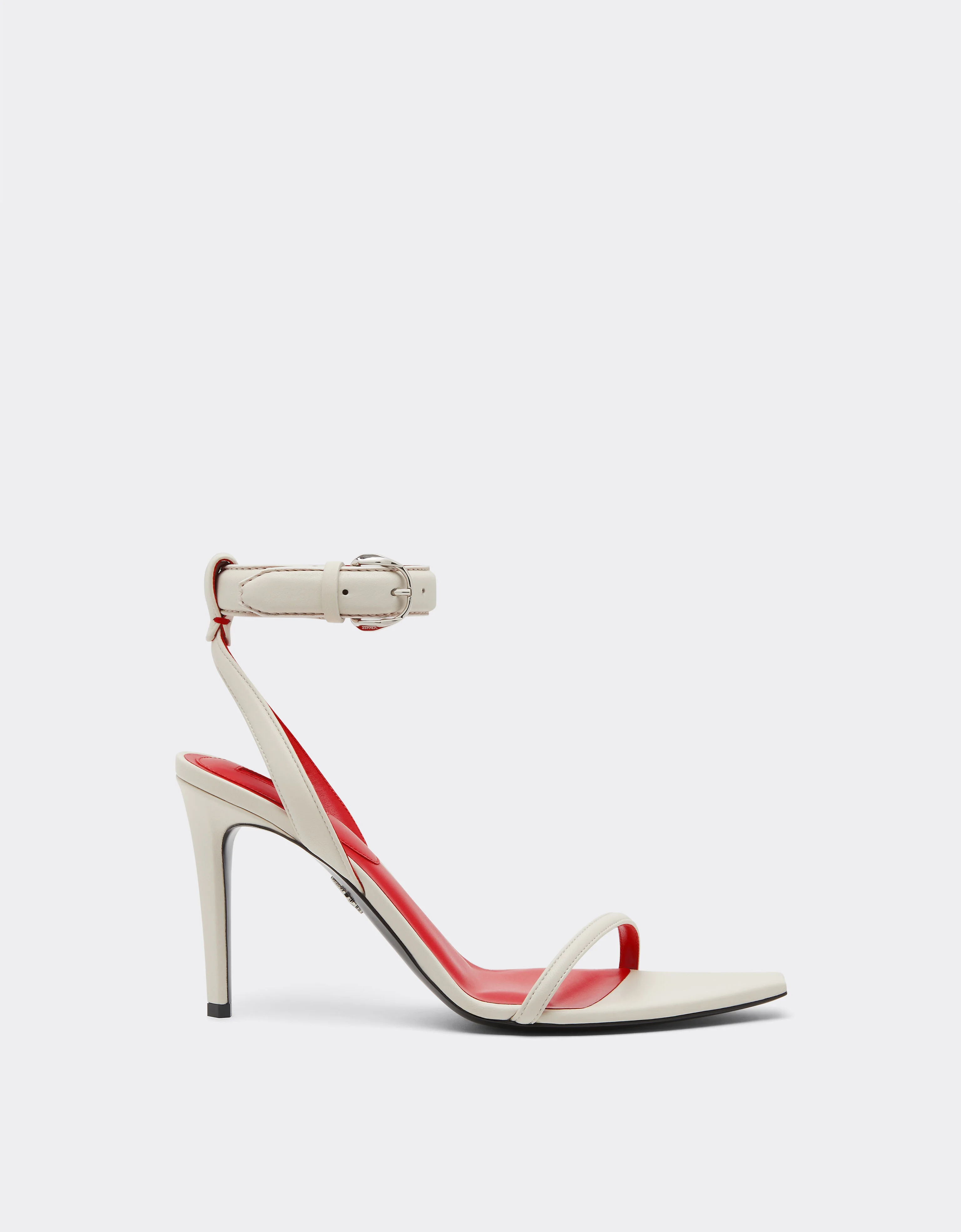 Nappa leather heeled sandals - 1