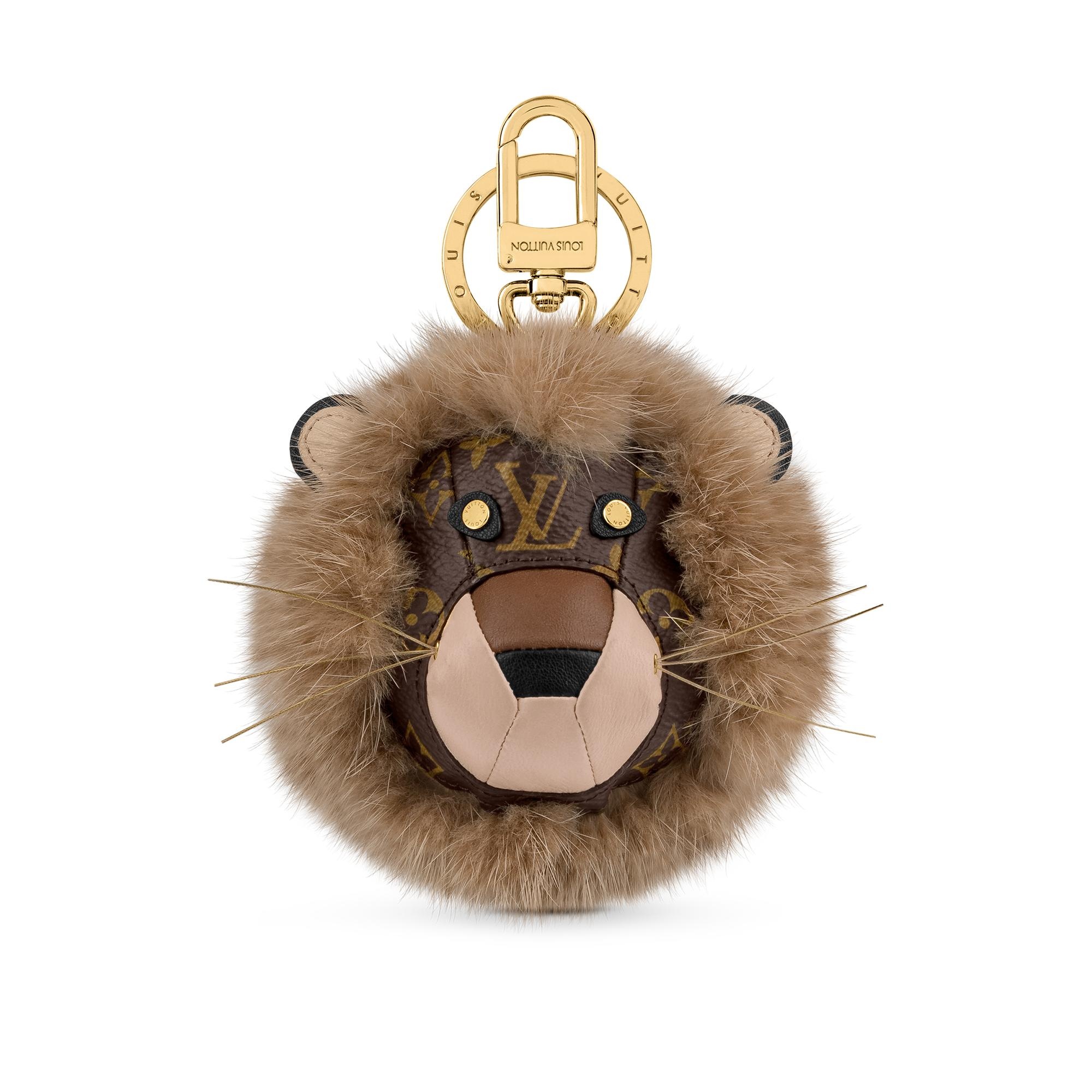 Lion Bag Charm and Key Holder - 1