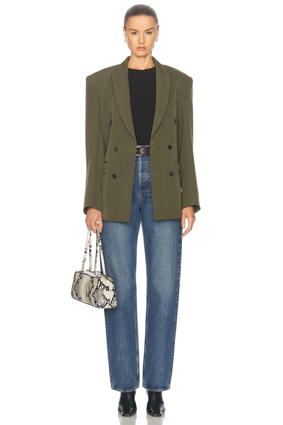 Kelly High Rise Relaxed Straight - 5