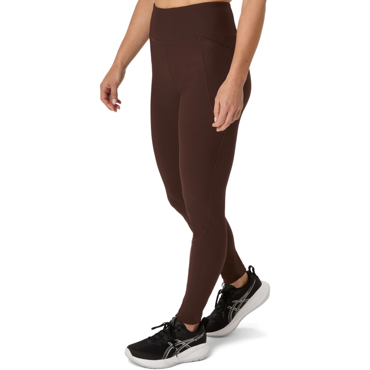 WOMEN'S RIB HIGH WAIST  7/8 TIGHT - 3