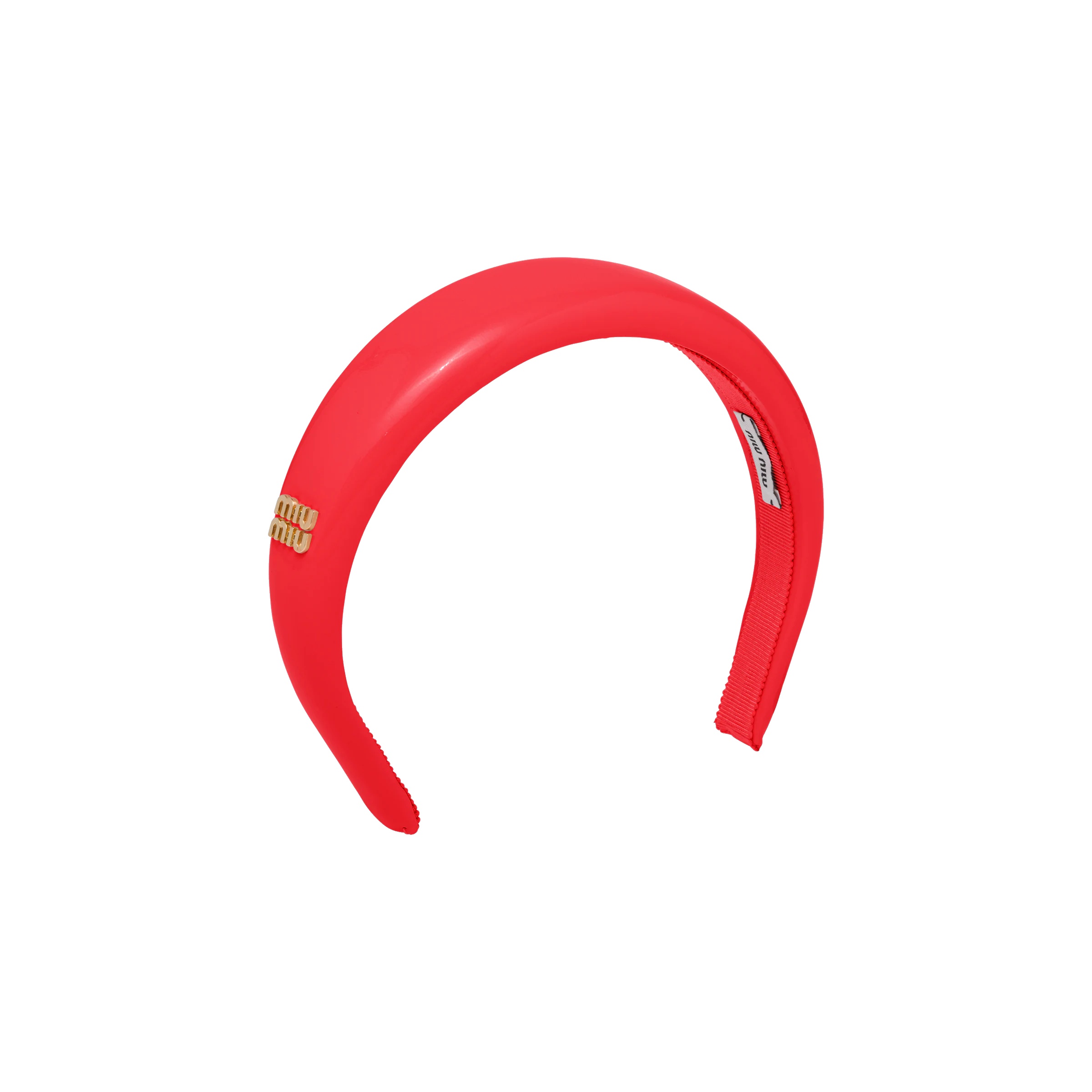 Patent leather headband - 1