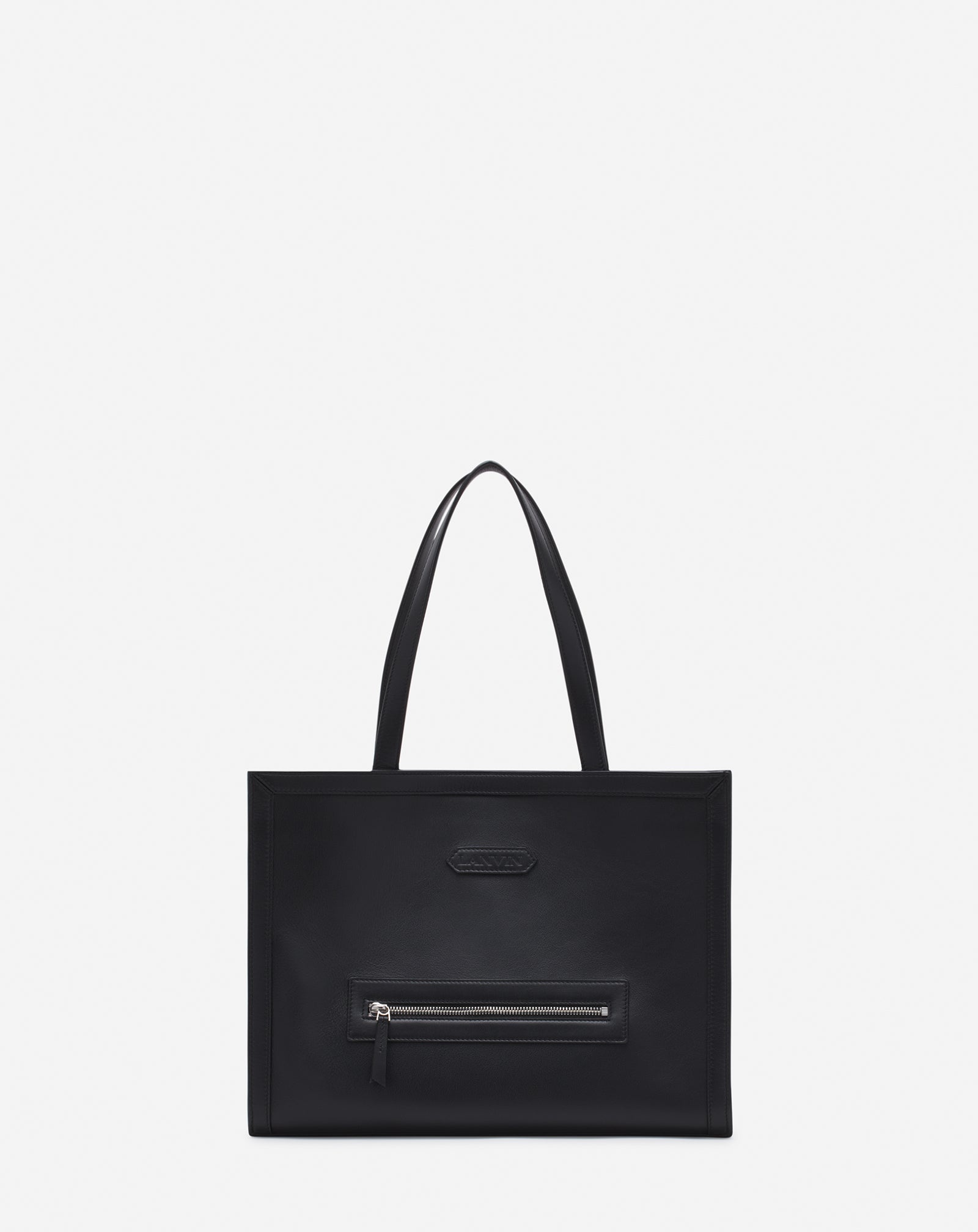 TENOR LEATHER TOTE BAG - 1