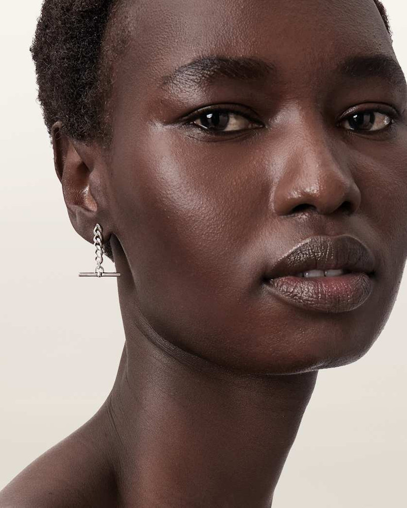 ALLSAINTS FERN MULTI CHAIN EARRING SET outlook