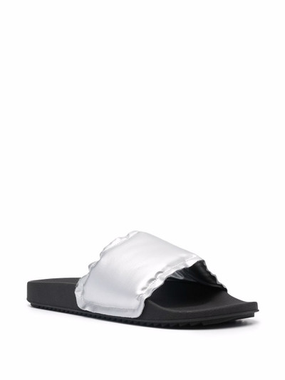 Rick Owens Puffer open-toe slides outlook