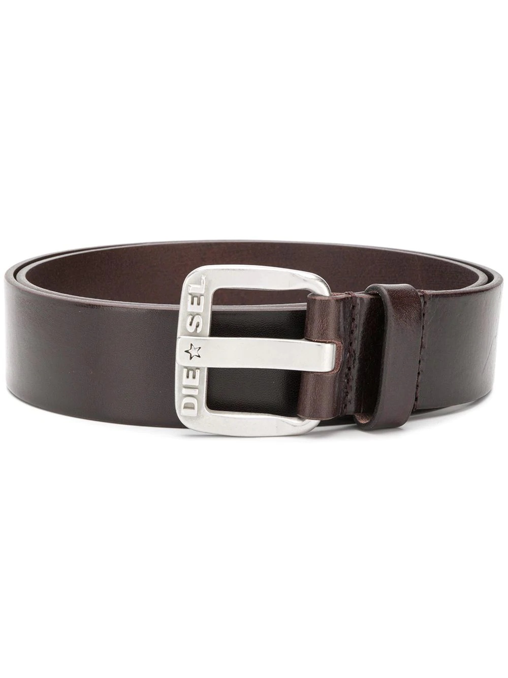 branded buckle belt - 1