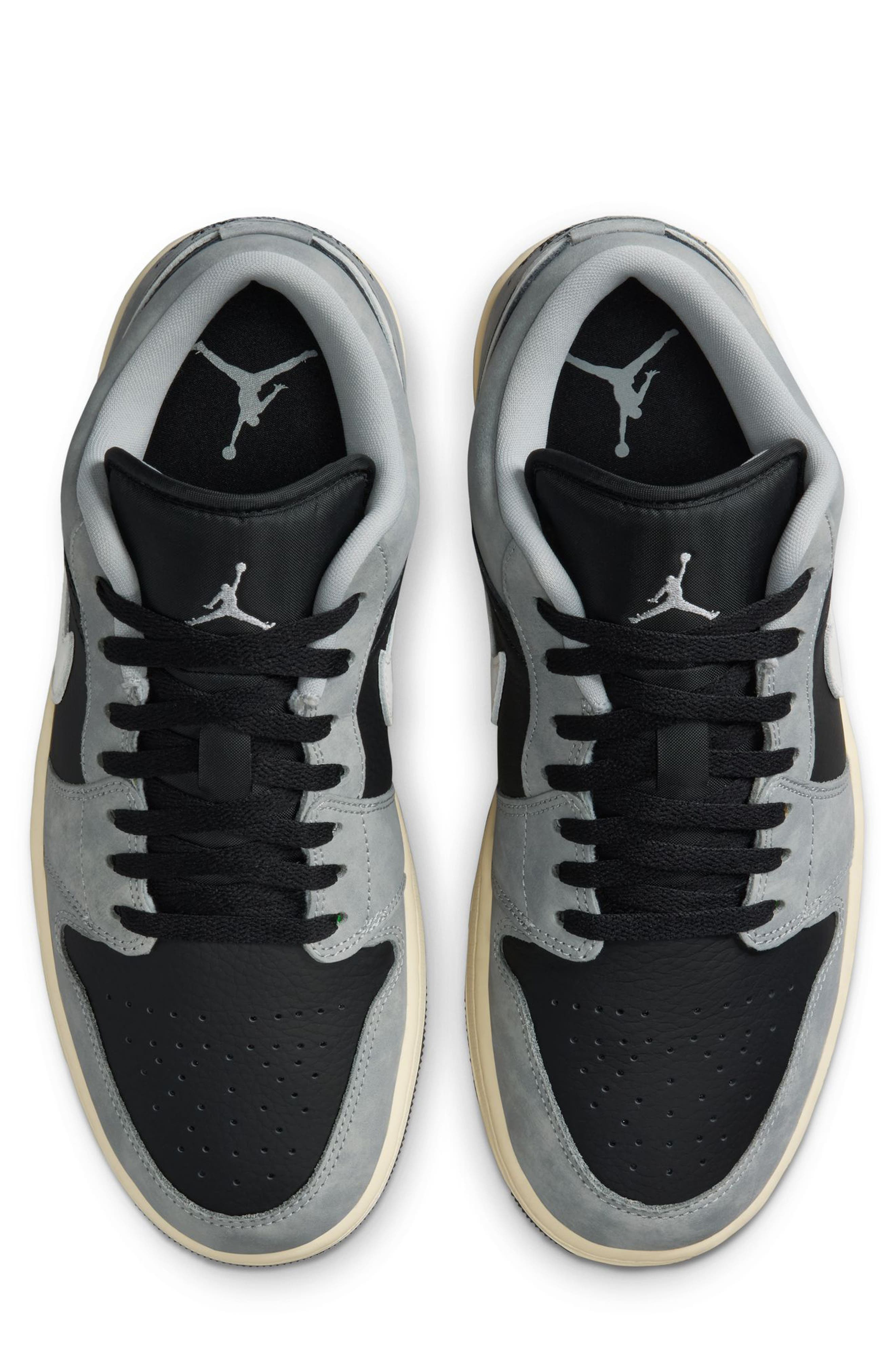 Nike Air Jordan 1 Low SE Sneaker in Light Smoke Grey/Black at Nordstrom - 3