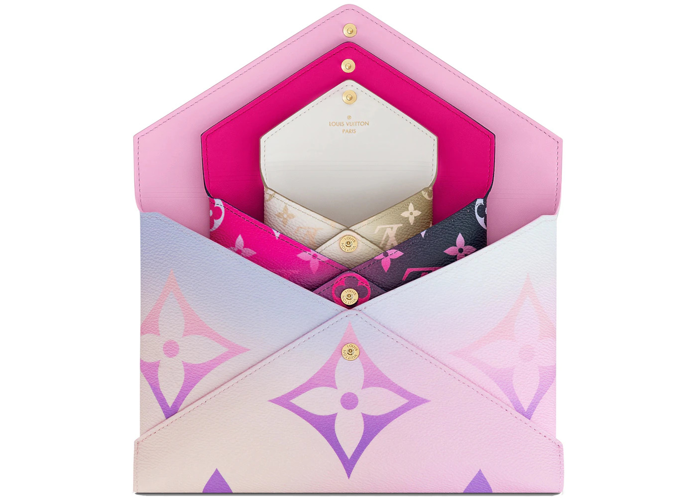 Louis Vuitton Kirigami Pochette Sunrise Pastel/Multicolor - 3