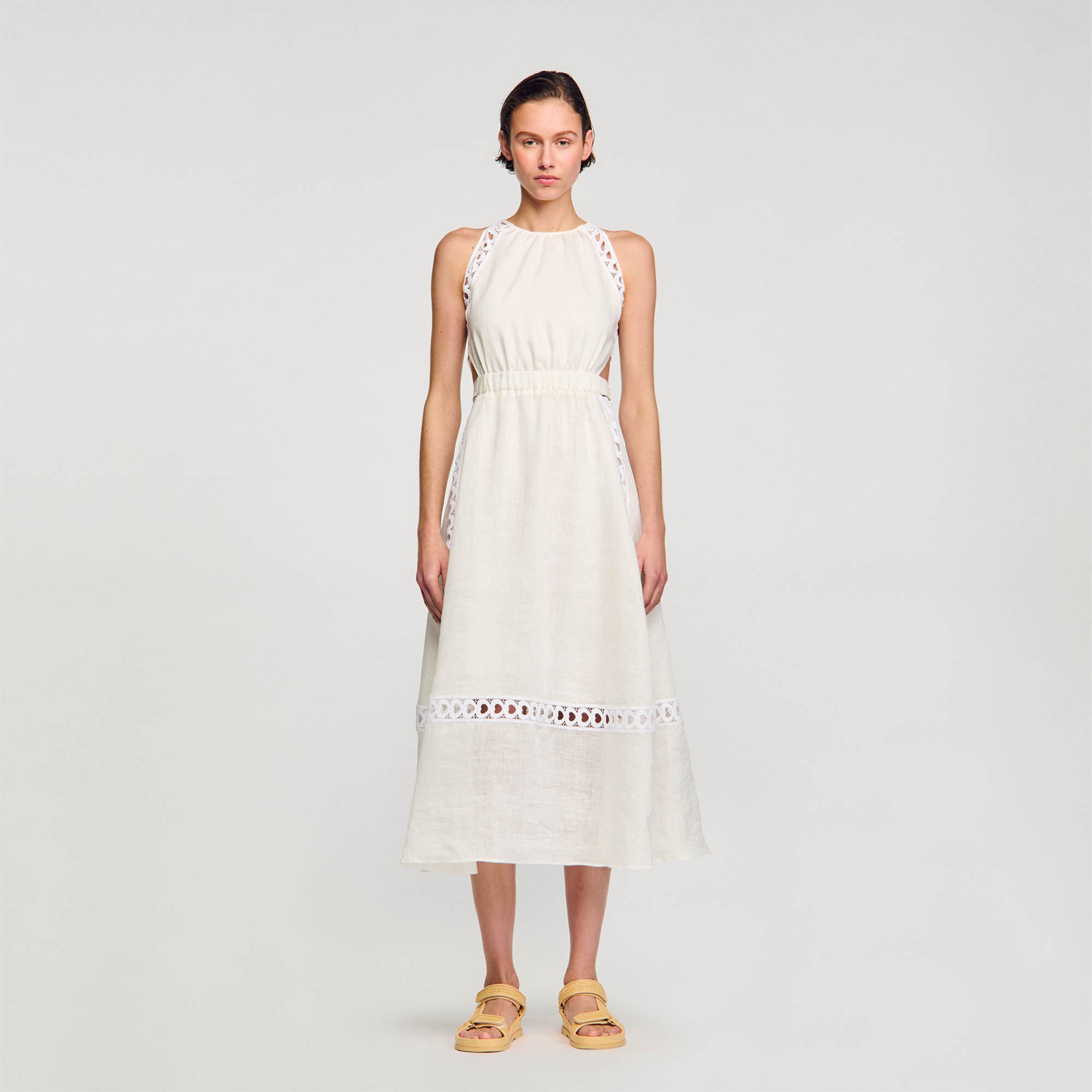 LINEN MAXI DRESS - 3