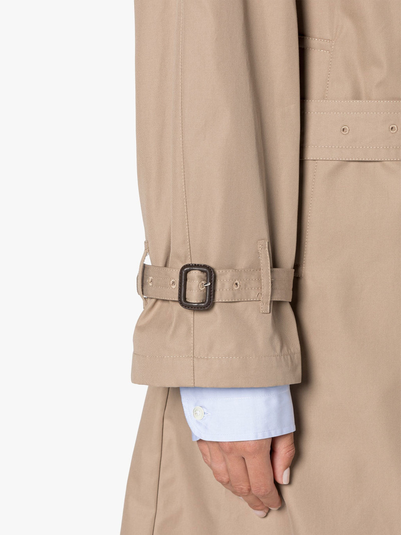 JAMIE-U SAND COTTON OVERSIZED TRENCH COAT 4