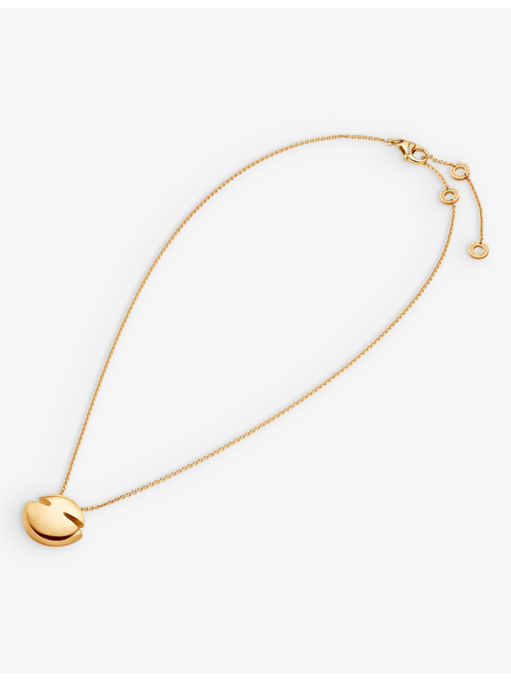 Cabochon 18ct yellow-gold pendant necklace - 2