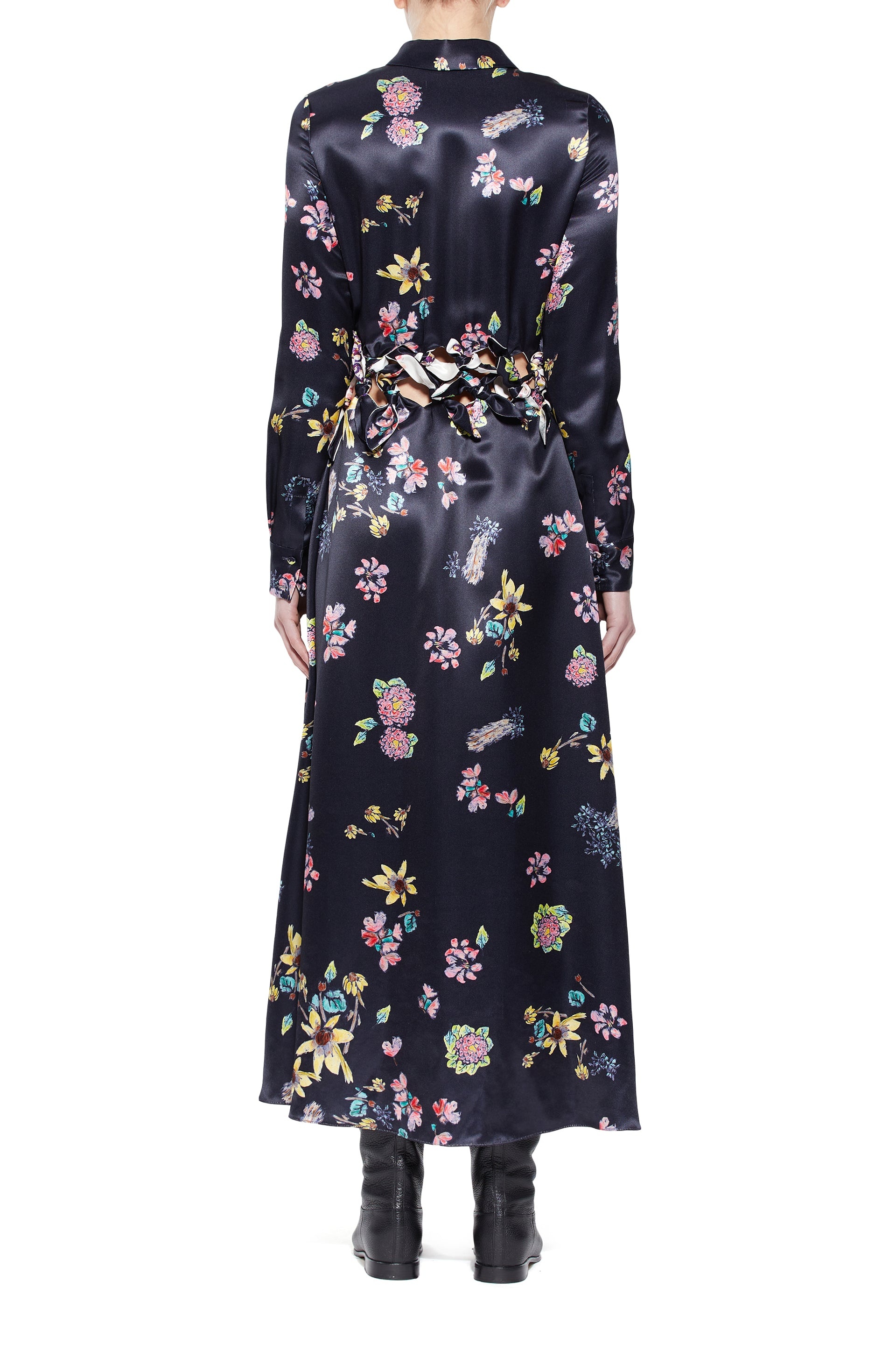 Clive Dress in Silk - 5