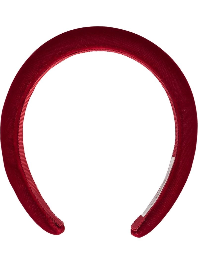 Tori padded velvet headband - 1